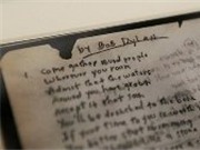 Bóng đá anh, ngoại hạng anh, lịch thi đấu euro 2012, Bản thảo của Bob Dylan đạt giá 422.500 USD 